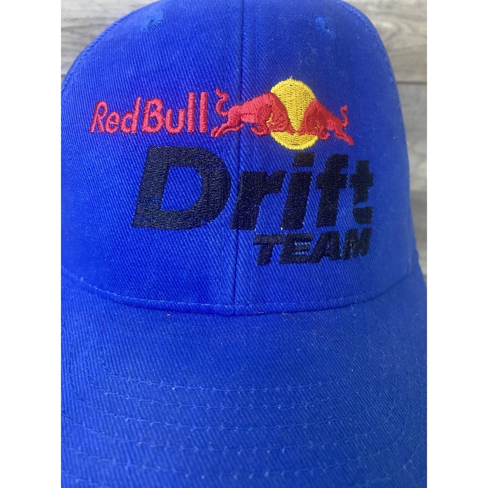 Drift Team Hat Cap Snap Back Blue RMR Rhys Millen Racing Mens Racing - Picture 2 of 13